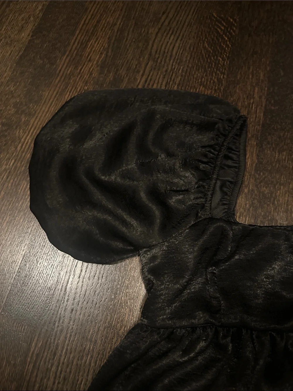 Altar'd State Black Puff-Sleeve Girls' Dress - Picture 4 of 6
